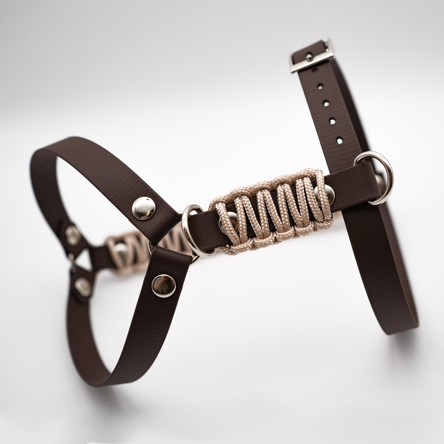 BioThane® & Paracord Hundegeschirr „Wilma“ – Bild 2